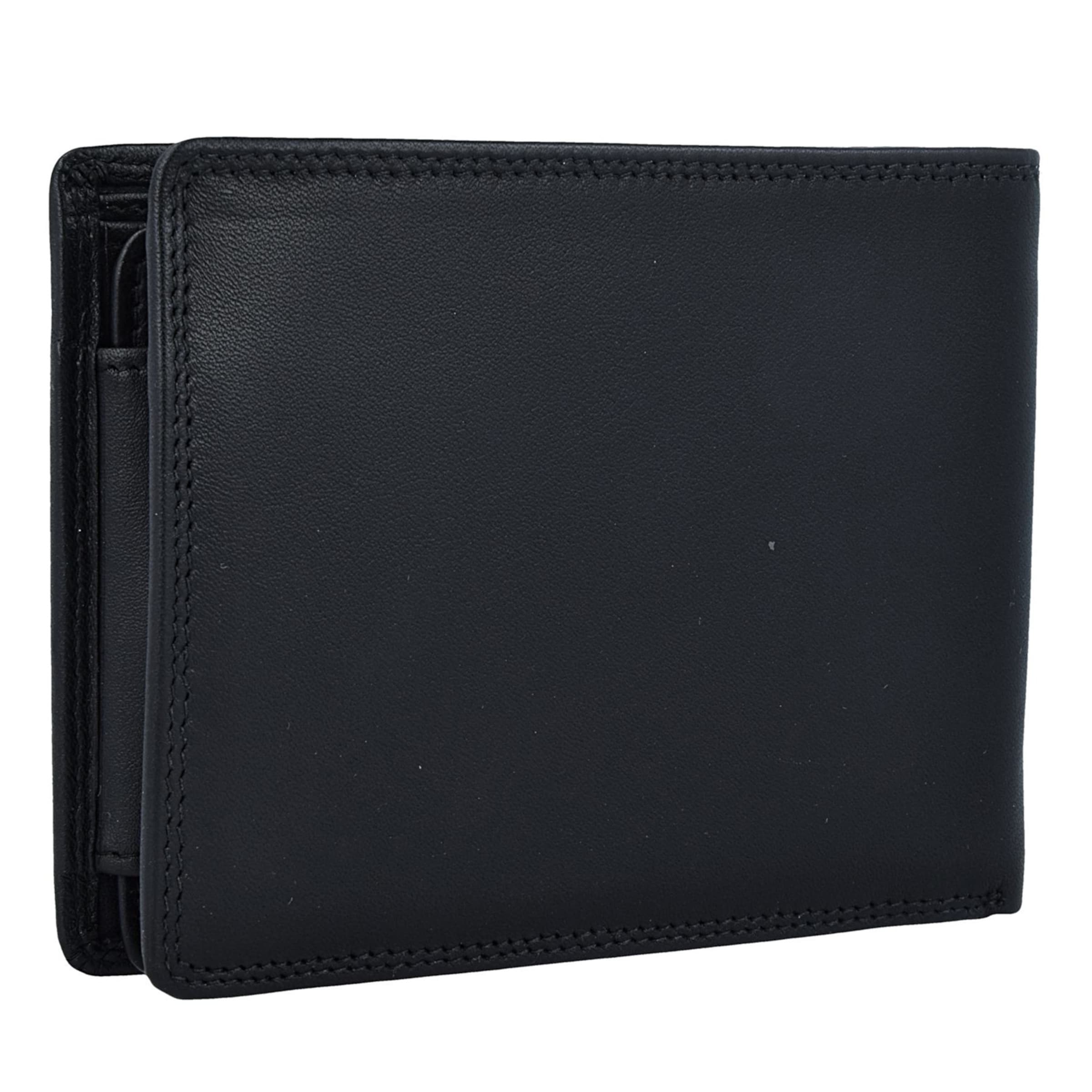 Portamonete 'Polo' di GOLDEN HEAD in nero