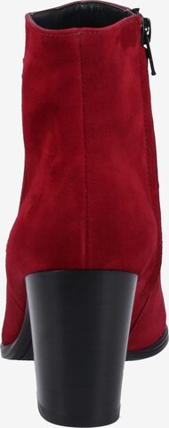 Paul Green Ankle Boots in Red