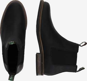 Chelsea Boots 'FARSLEY' Barbour Beacon en noir : sur le côté