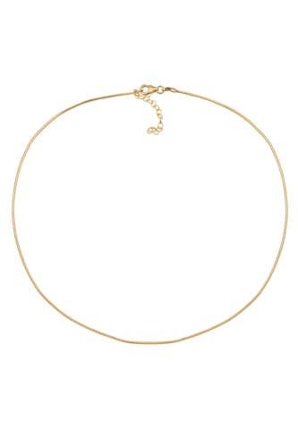 ELLI Halskette Basic, Schlangenkette in Gold