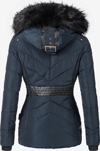MARIKOO Winter jacket 'Vanilla' in Blue