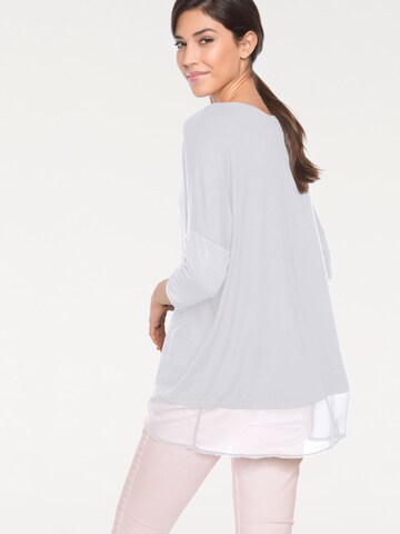Maglia extra large di heine in bianco: dietro