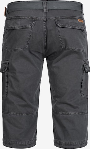 INDICODE JEANS Regular Cargo Pants 'Nicolas' in Grey