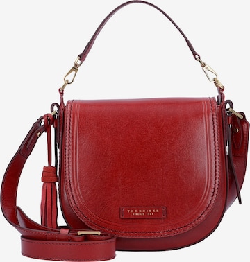 The Bridge Pearldistrict Handtasche Leder 23 cm in Rot: predná strana