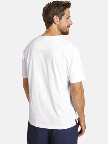 Jan Vanderstorm T-Shirt 'Osmo' in Weiß