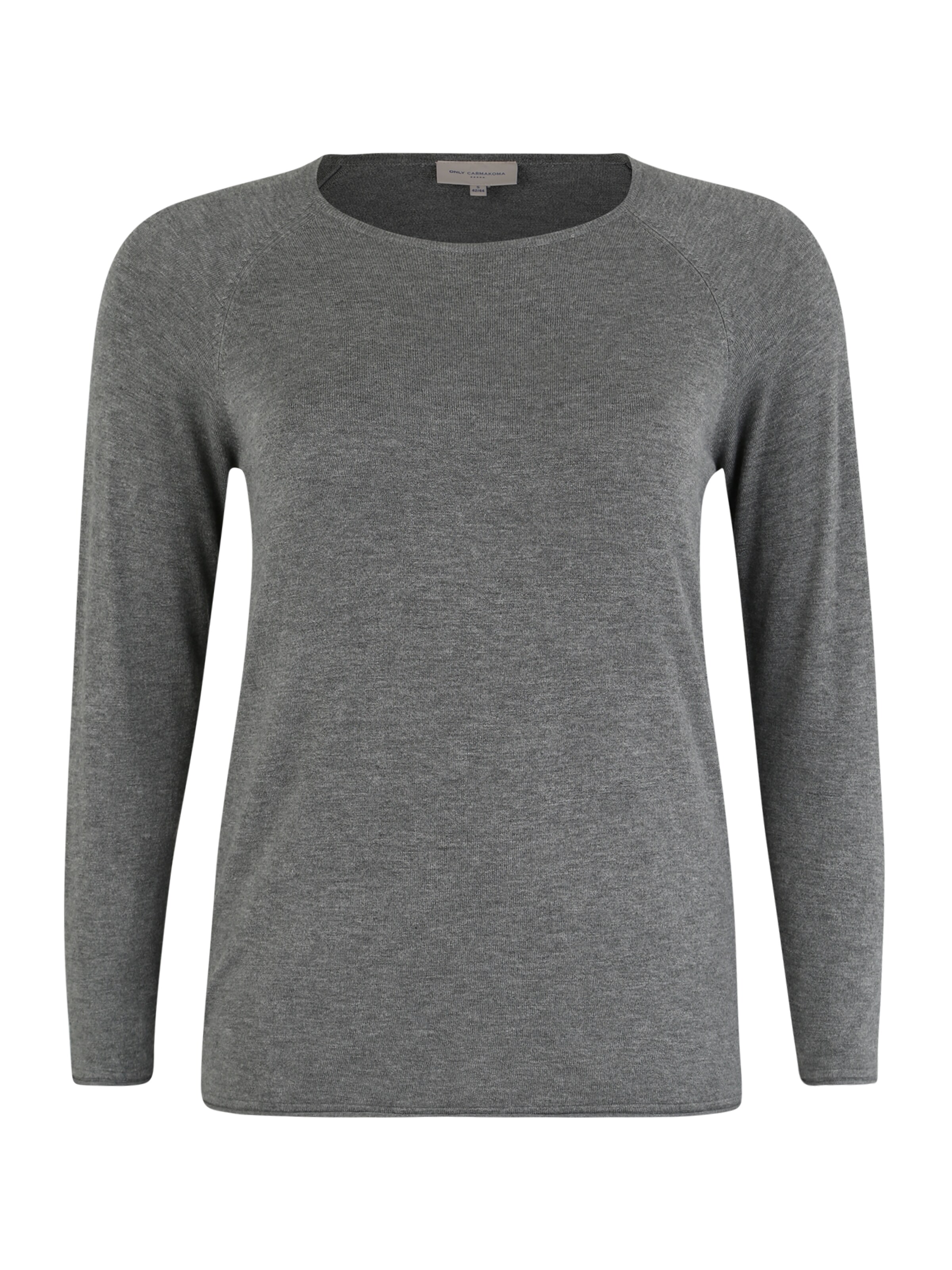 ONLY Carmakoma - Trui in de kleur Grijs gemêleerd