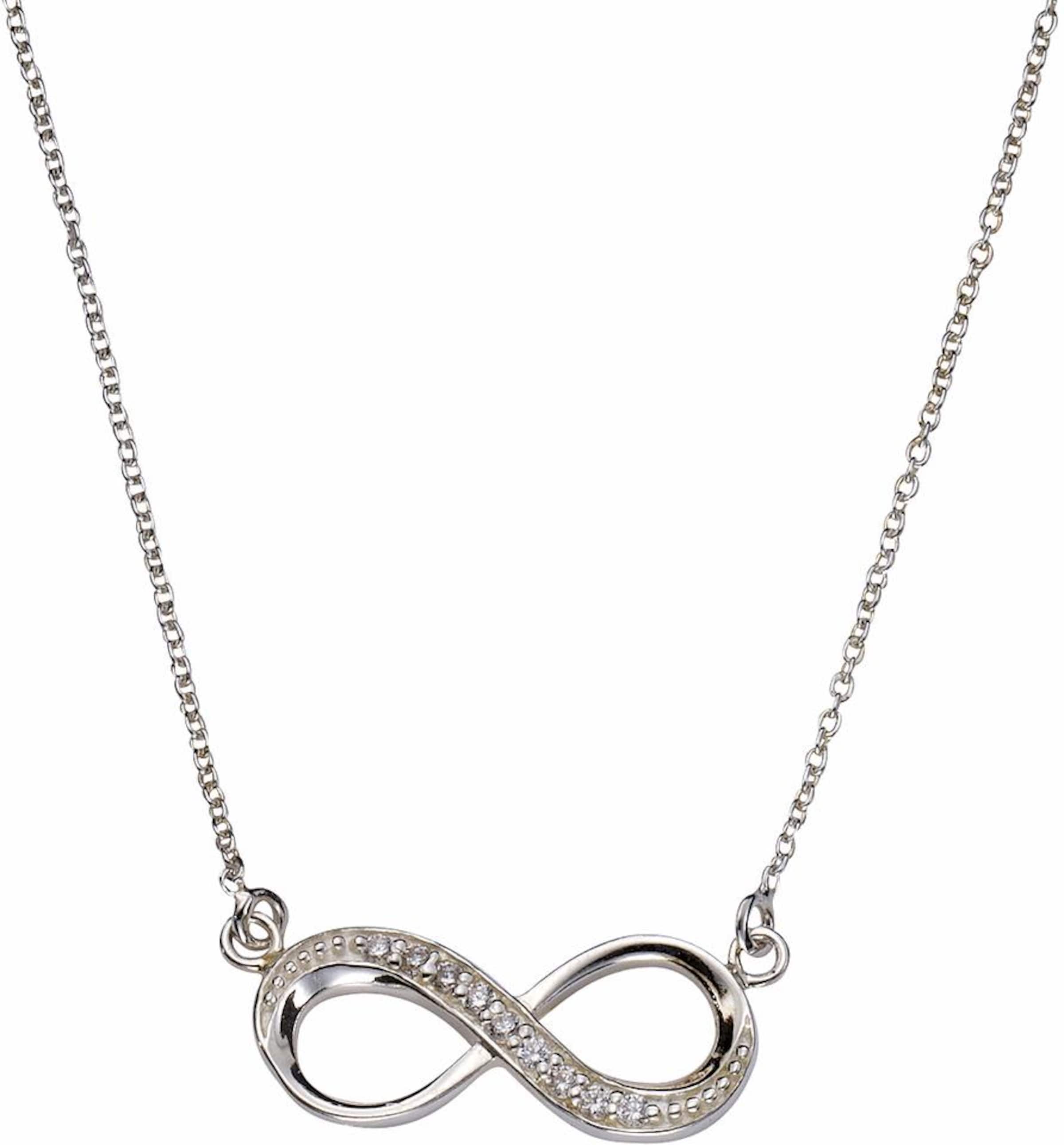 FIRETTI Kette 'Infinity' in Silber: Vorderseite