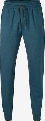 BENCH Tapered Pyjamabroek in Blauw: voorkant