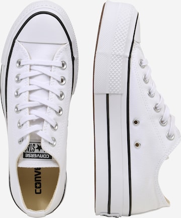 balts CONVERSE Zemie brīvā laika apavi 'CHUCK TAYLOR ALL STAR LIFT OX '