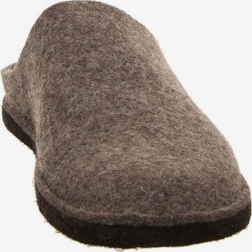 HAFLINGER Slippers in Brown