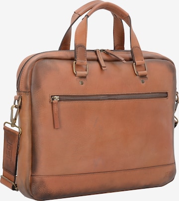 JOST Document Bag 'Randers' in Brown