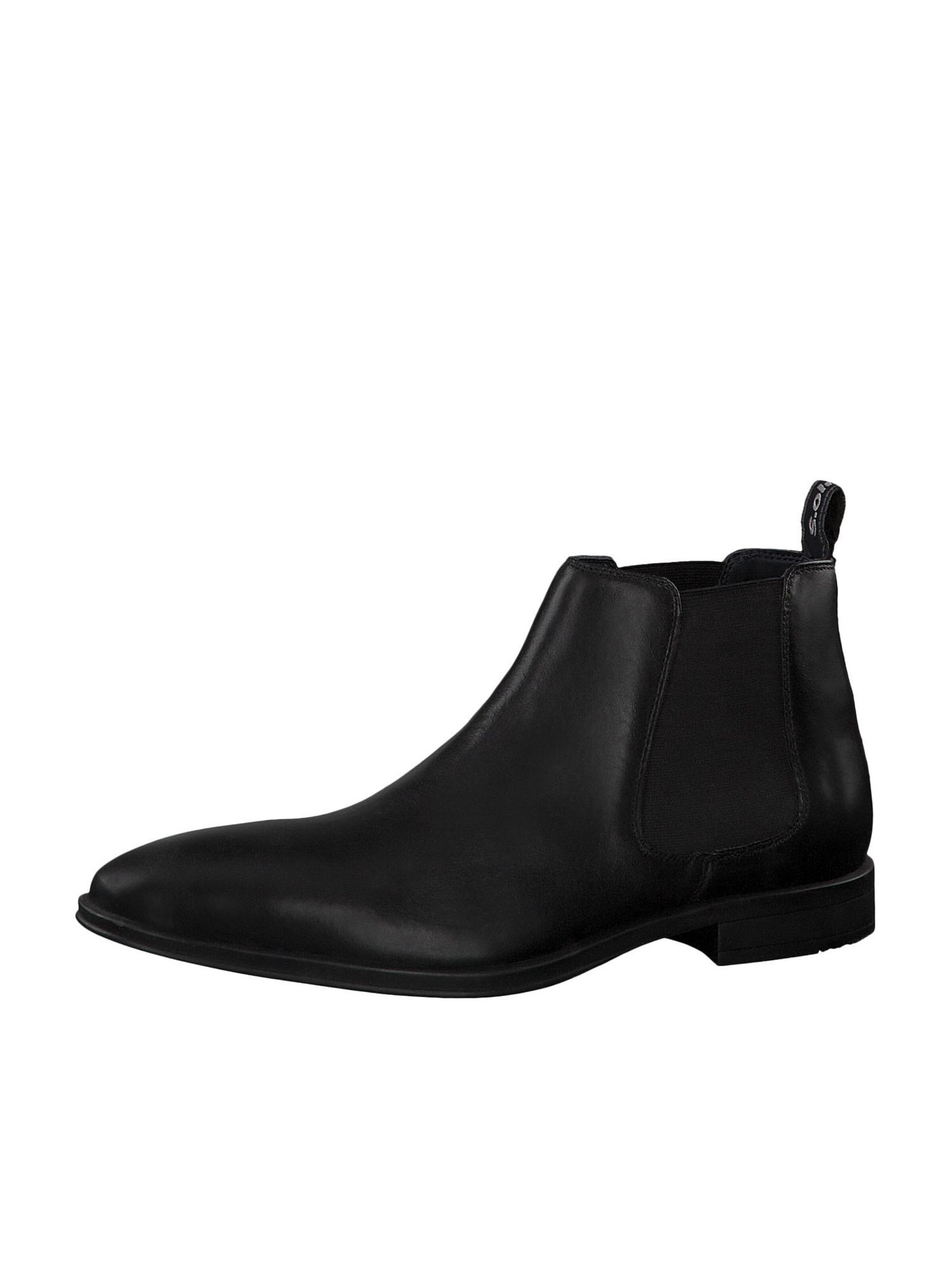 s.Oliver - Chelsea boots in de kleur Zwart