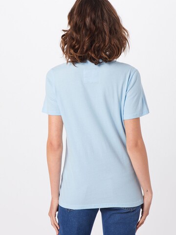 T-shirt Superdry en bleu : derrière