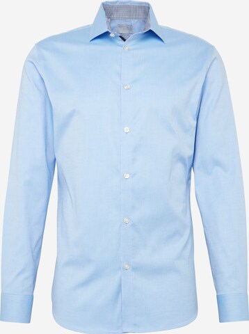 SELECTED HOMME - Ajuste estrecho Camisa 'Mark' en azul: frente