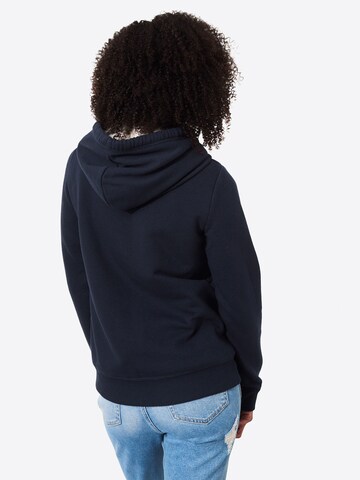 HOLLISTER Sweatjacke 'CORE LOGO SHERPA' in Blau: zadná strana