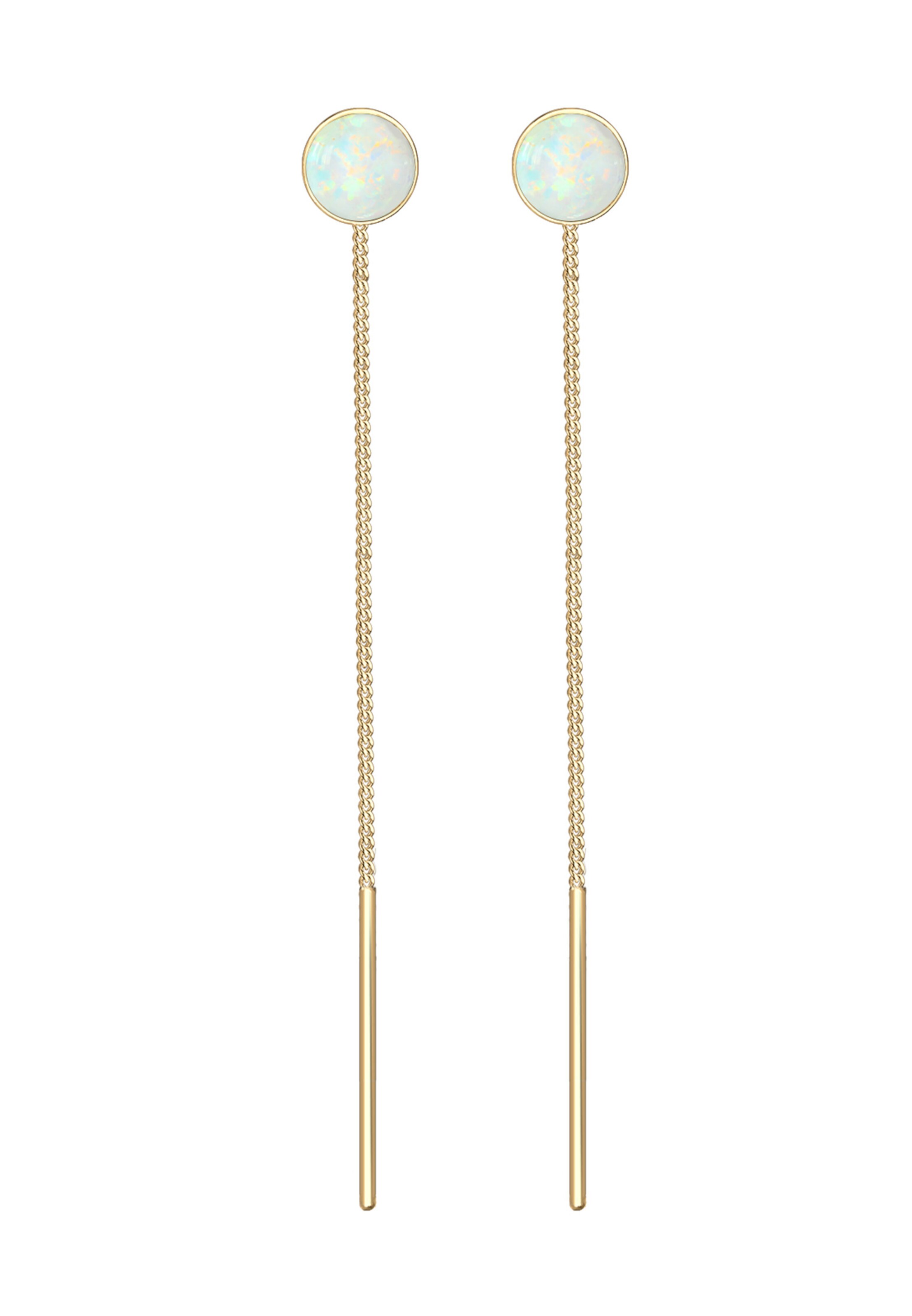 ELLI Ohrringe 'Opal' in Gold