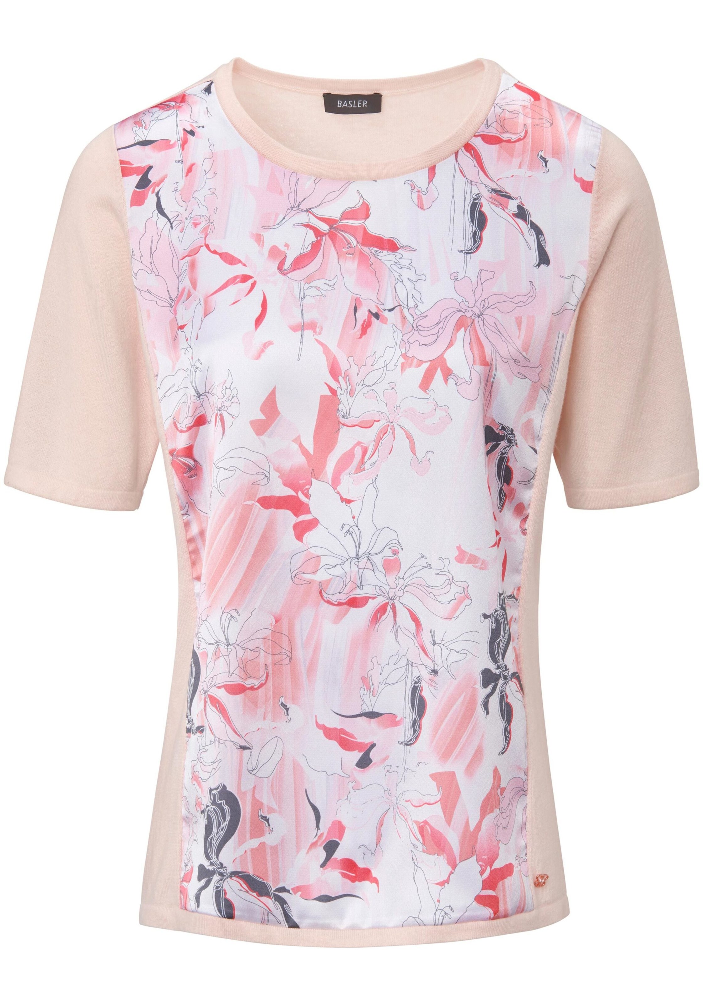 Basler - Trui in de kleur Abrikoos