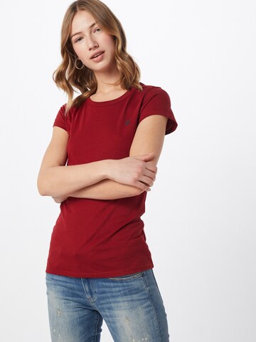 G-Star RAW Shirt 'Eyben' in Rood: voorkant