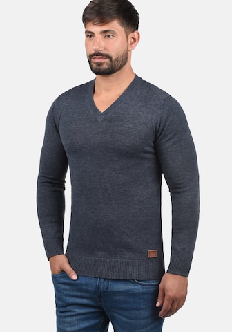 BLEND Sweater 'Lasse' in Blue: front