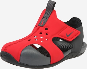 Nike Sportswear Strand-/badesko 'Sunray Protect 2 (TD)' i rød: forside