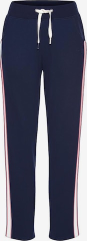 H.I.S Slim fit Pants in Blue: front