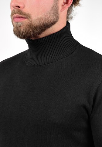 BLEND Rollkragenpullover 'Latif' in Schwarz