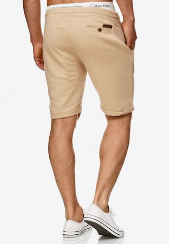 INDICODE JEANS Regular Shorts 'Aldrich' in Beige