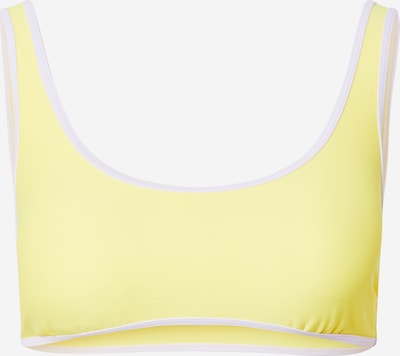 VENICE BEACH Τοπ μπικίνι σε κίτρινο / λευκό, Άποψη προϊόντος