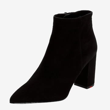 LLOYD Booties in Black: front