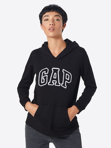 GAP Sweatshirt in Black: front