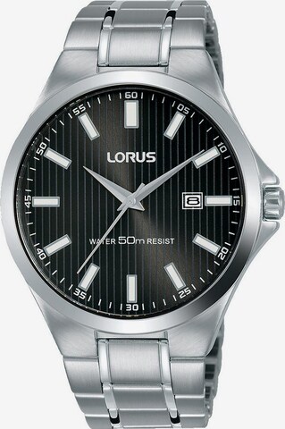 LORUS Analog Watch in Silver: front