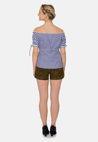 STOCKERPOINT Traditional Blouse 'Clio' in Blue