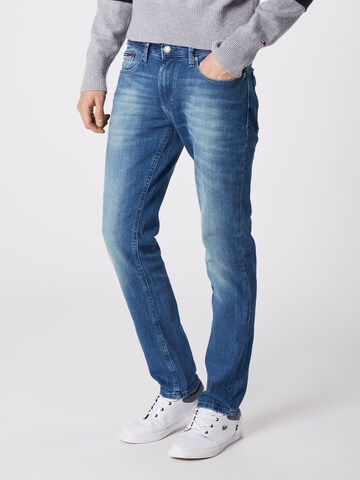 Coupe slim Jean 'Scanton BEMB' Tommy Jeans en bleu : devant