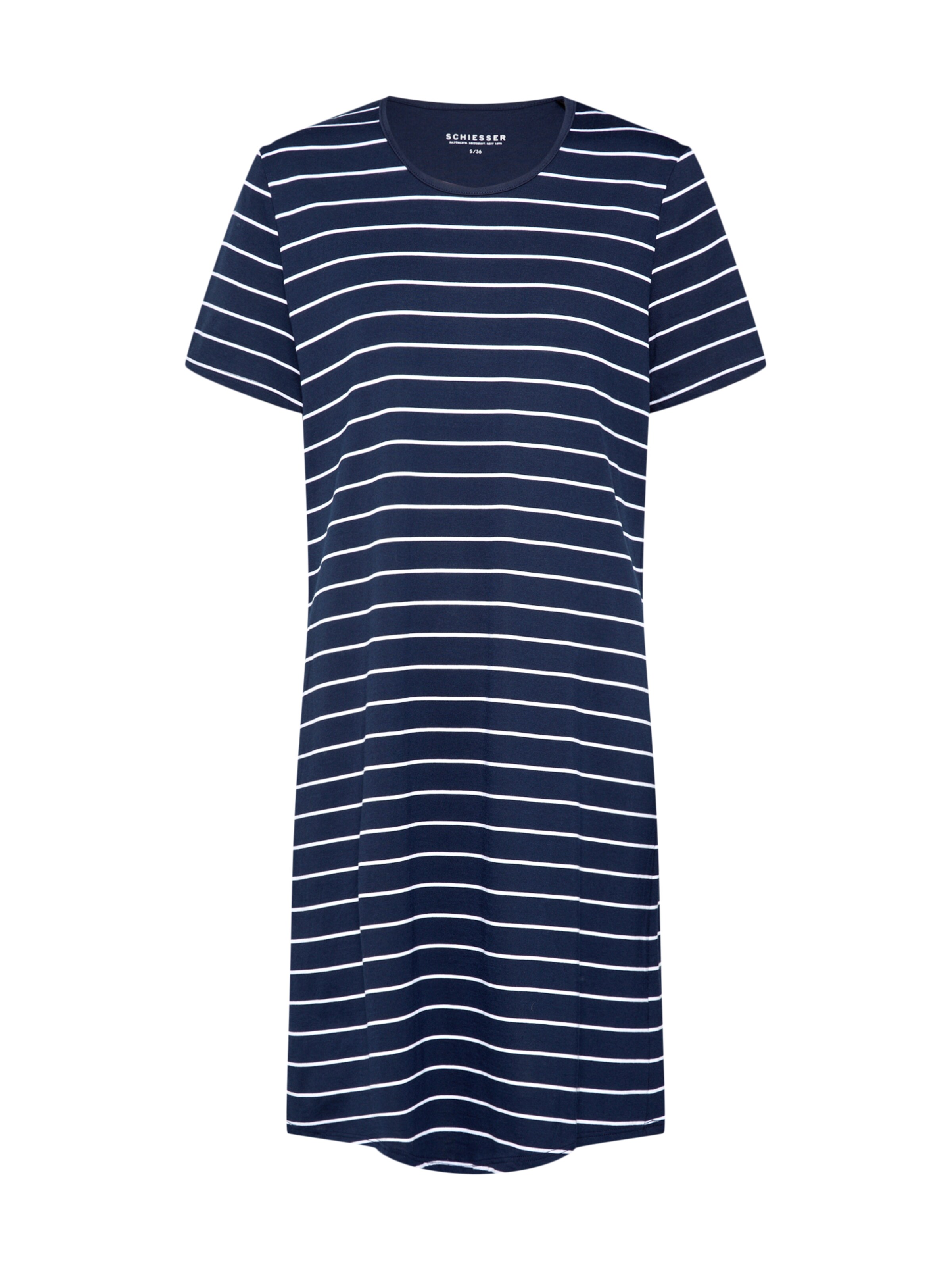 SCHIESSER - Nachthemd in de kleur Nachtblauw