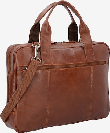 Dermata Document Bag in Brown