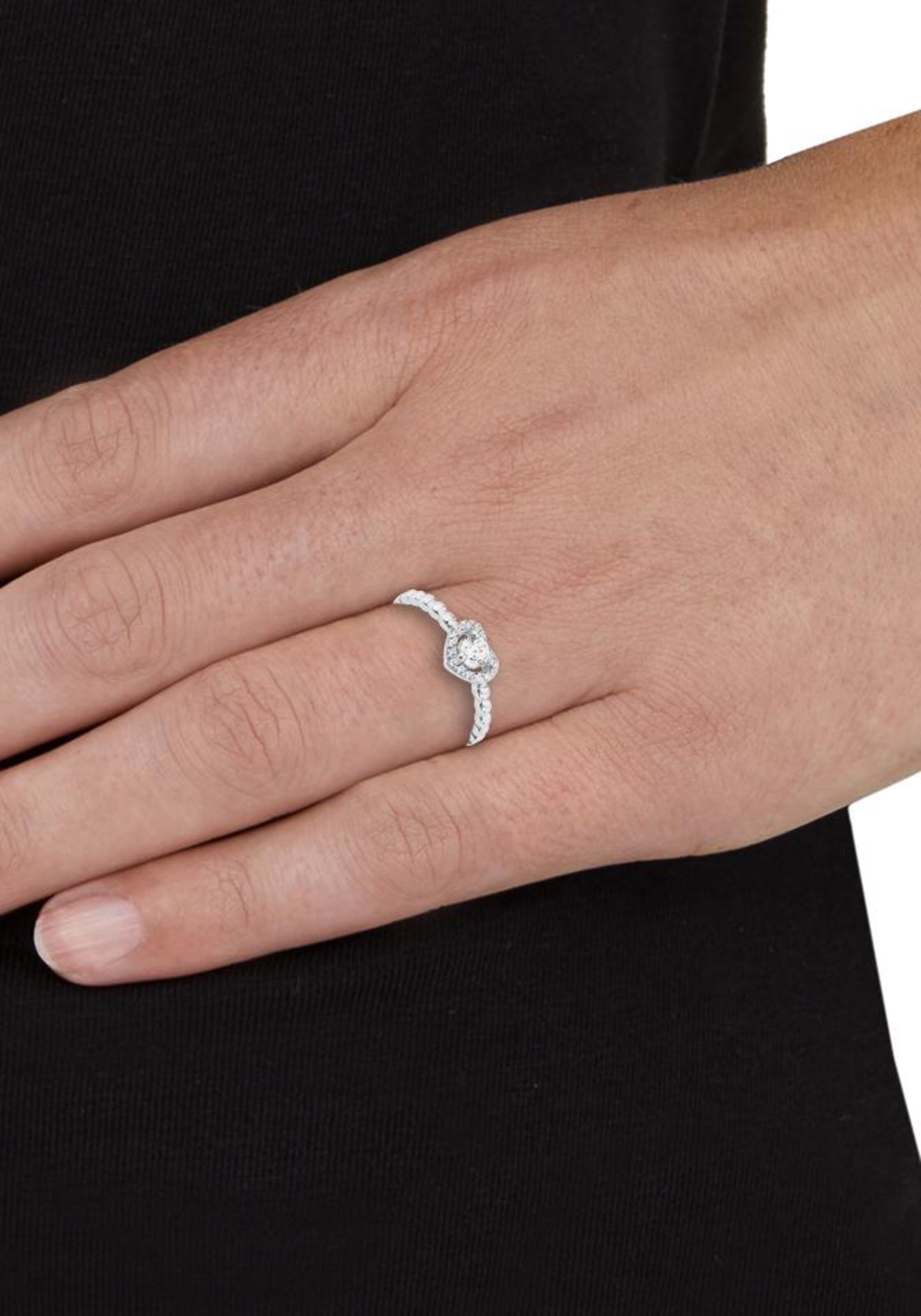 AMOR Ring 'Herz' in Silver