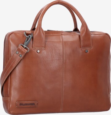 Plevier Document Bag in Brown