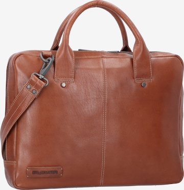 Plevier Document Bag in Brown