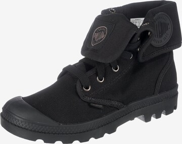 Bottines à lacets 'Baggy' Palladium en noir : devant