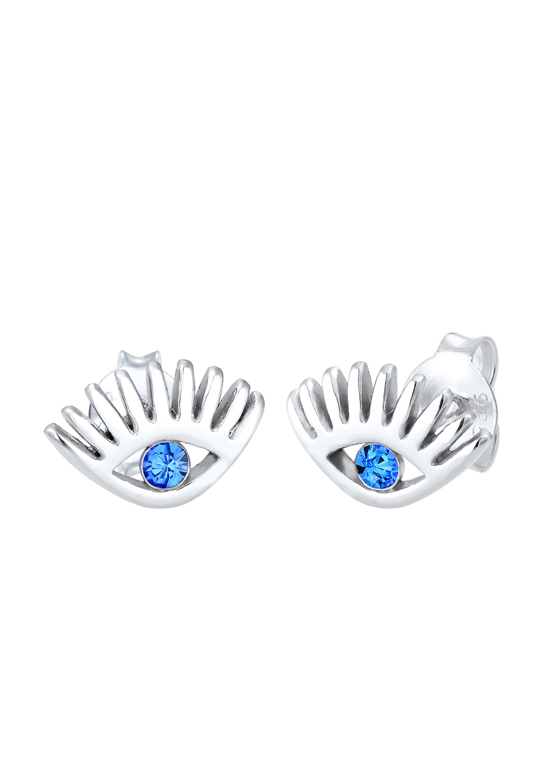 ELLI Ohrringe 'Evil Eye' in Silber