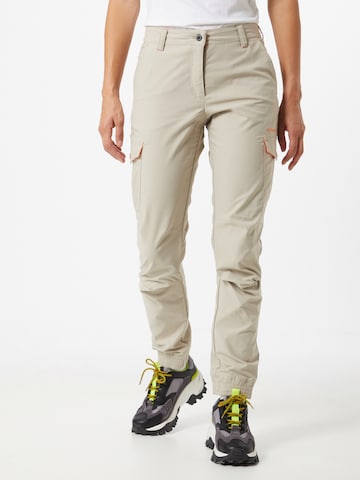 ICEPEAKregular Sportske hlače 'CAROGA' - siva boja: prednji dio