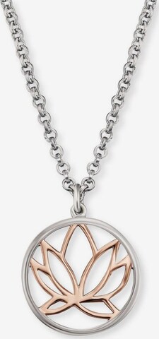 Engelsrufer Necklace 'Lotus' in Silver: front