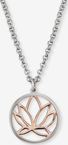 Engelsrufer Necklace 'Lotus' in Silver: front