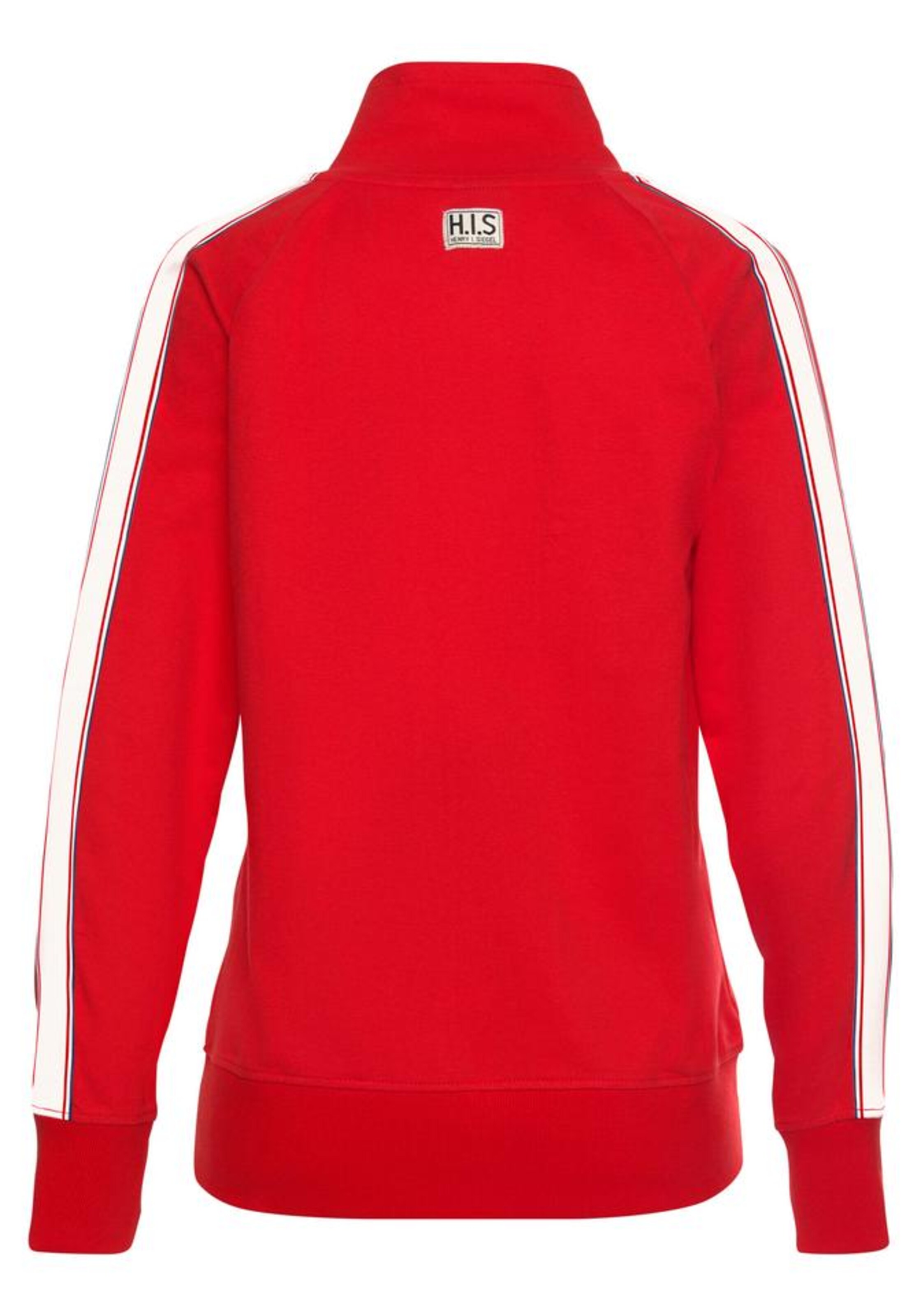 H.I.S Sweat jacket in Red