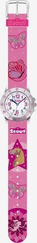 SCOUT Uhr in Pink: front