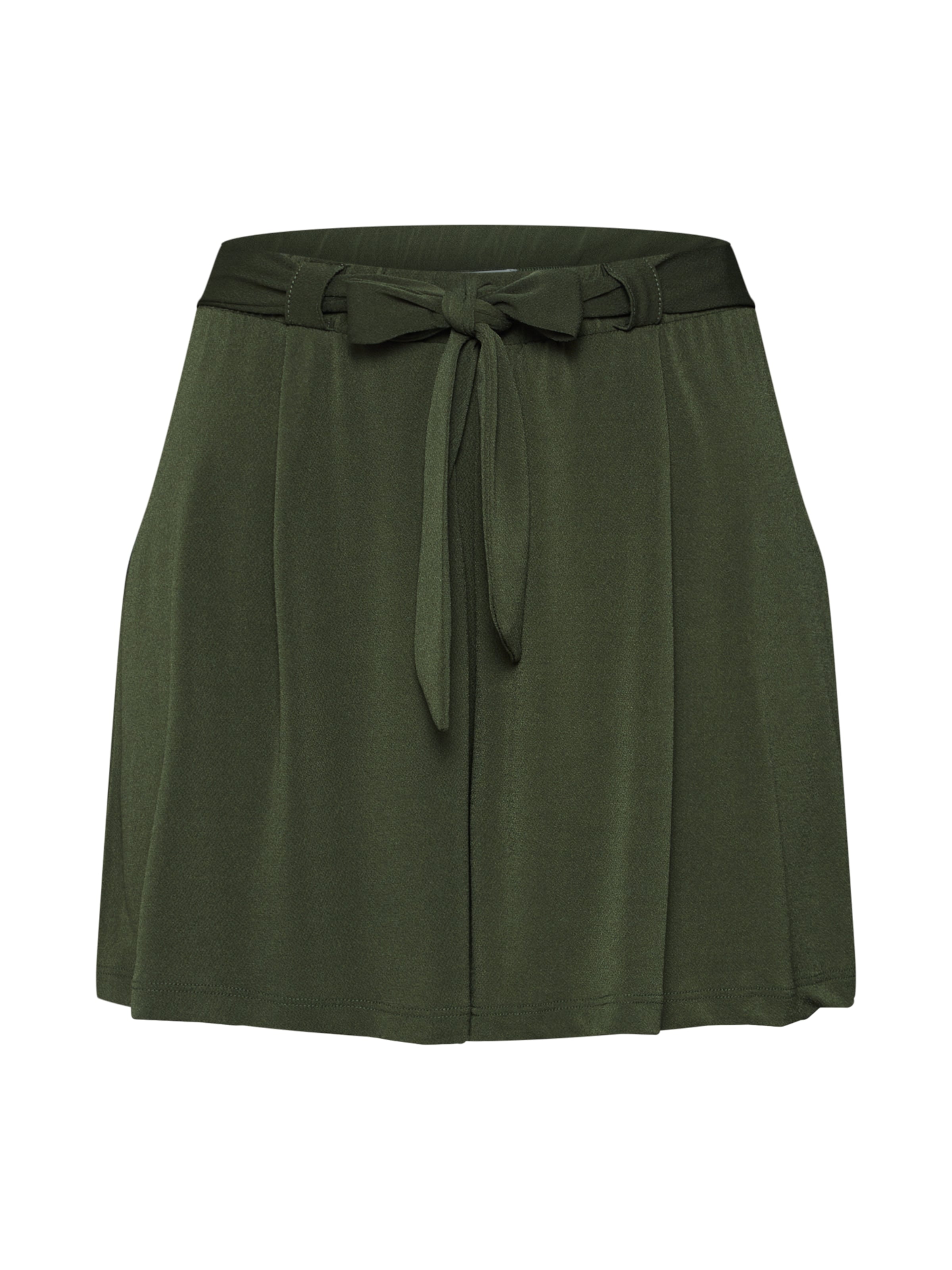 ABOUT YOU Loosefit Nadrág 'Vivien' - zöld: elől