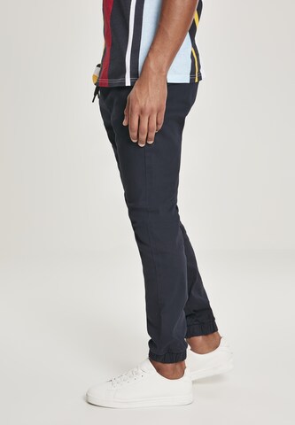 SOUTHPOLE Tapered Trousers in Blue