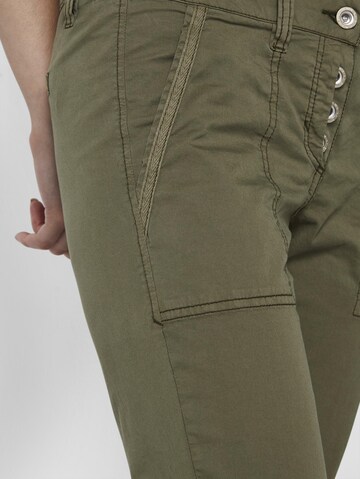 TOM TAILOR Slim fit Pants in Green