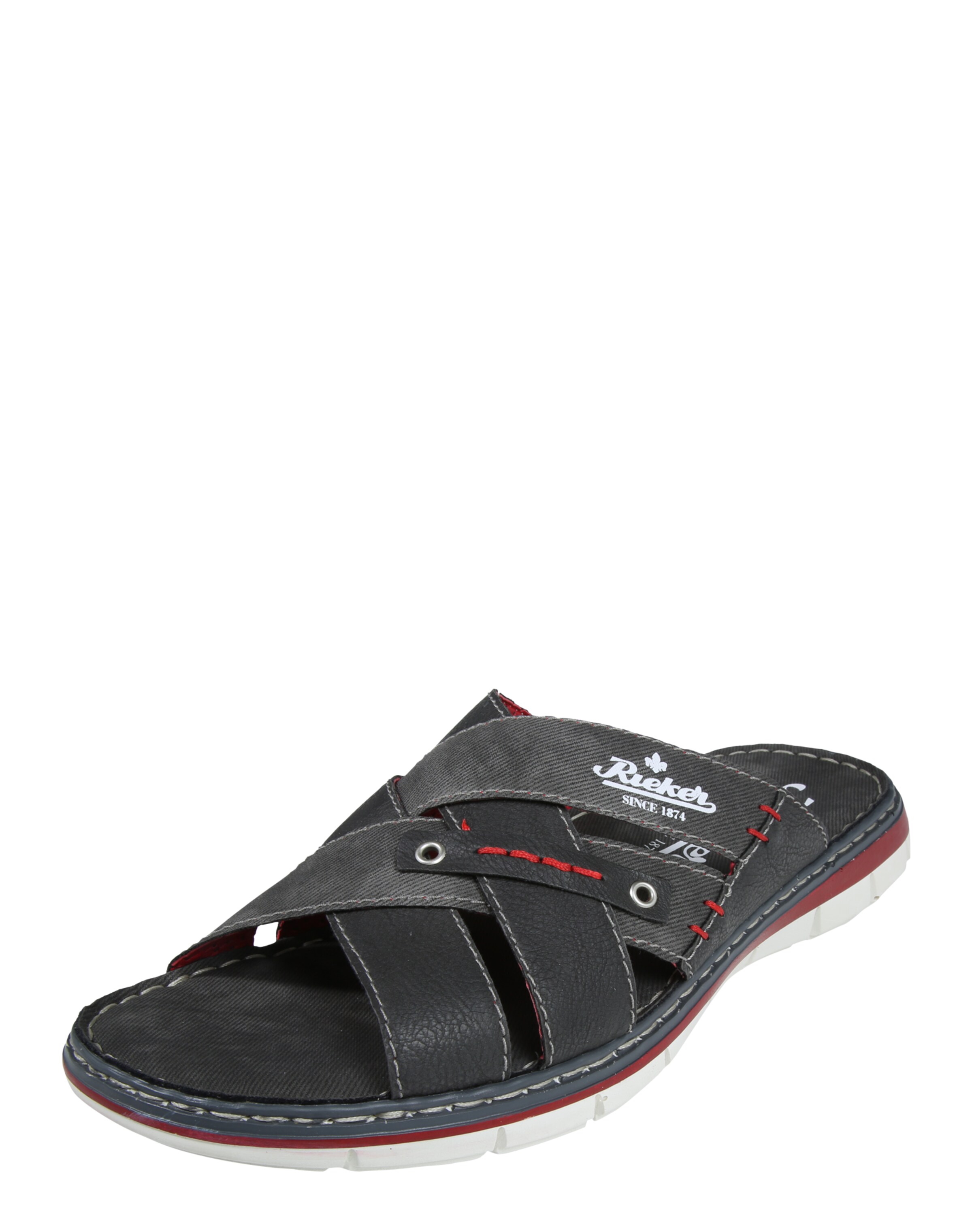 Rieker Mules in Grey: front