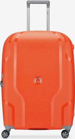 Delsey Paris Trolley in Oranje: voorkant